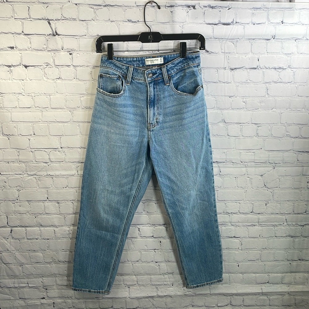 Abercrombie High Rise Mom Jeans
